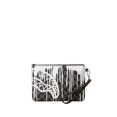 SPRAYGROUND PLATINUM DRIPS CROSS OVER CLUTCH